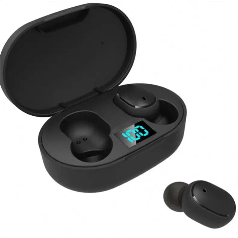 New E6s Smart Digital Display Bluetooth Headset Wireless