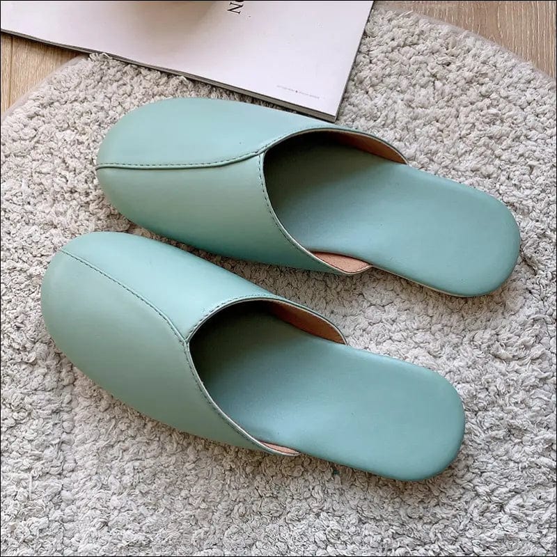 New Japanese Haining skin slippers home spring and autumn