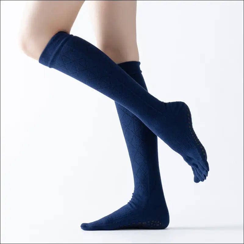 New long tumbles to knee yoga socks in autumn and winter