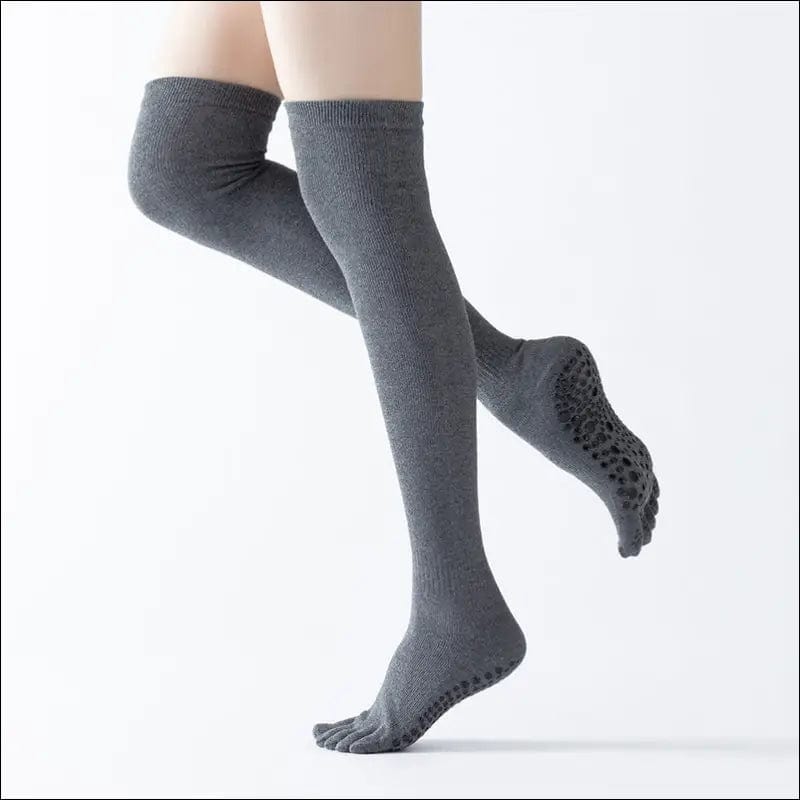 New long tumbles to knee yoga socks in autumn and winter