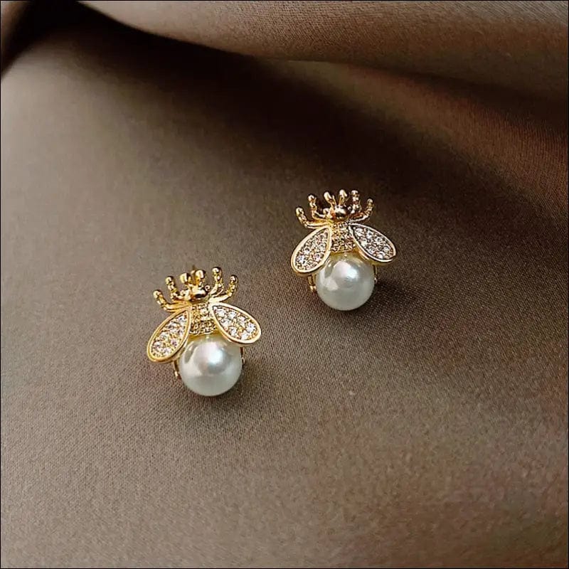 New personality fashion design zircon earrings for women