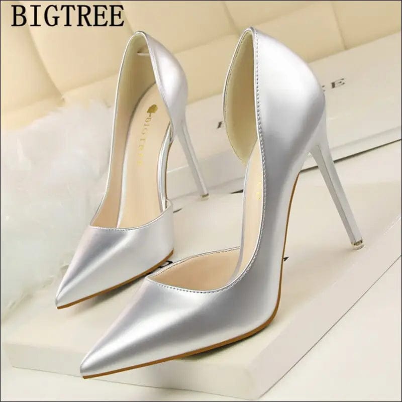 Office Shoes Women Extreme High Heels Pumps Bigtree Sandals