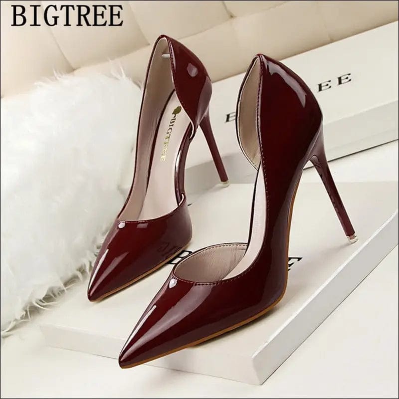 Office Shoes Women Extreme High Heels Pumps Bigtree Sandals