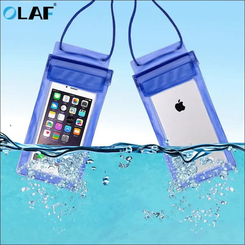 OLAF Universal Waterproof Case For iPhone X XS MAX 8 7 Cover