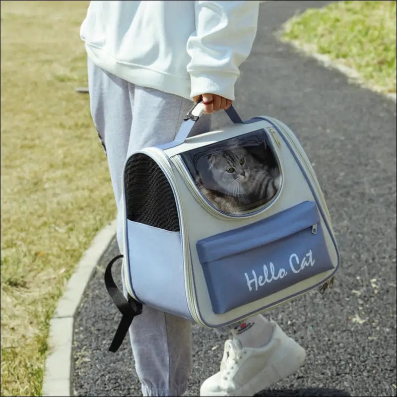 Outdoor portable cat bag pet backpack travel -