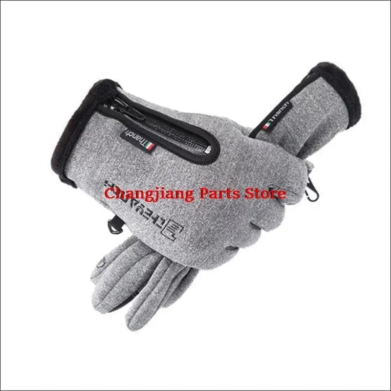 Outdoor Winter Gloves Waterproof Moto Thermal Fleece Lined