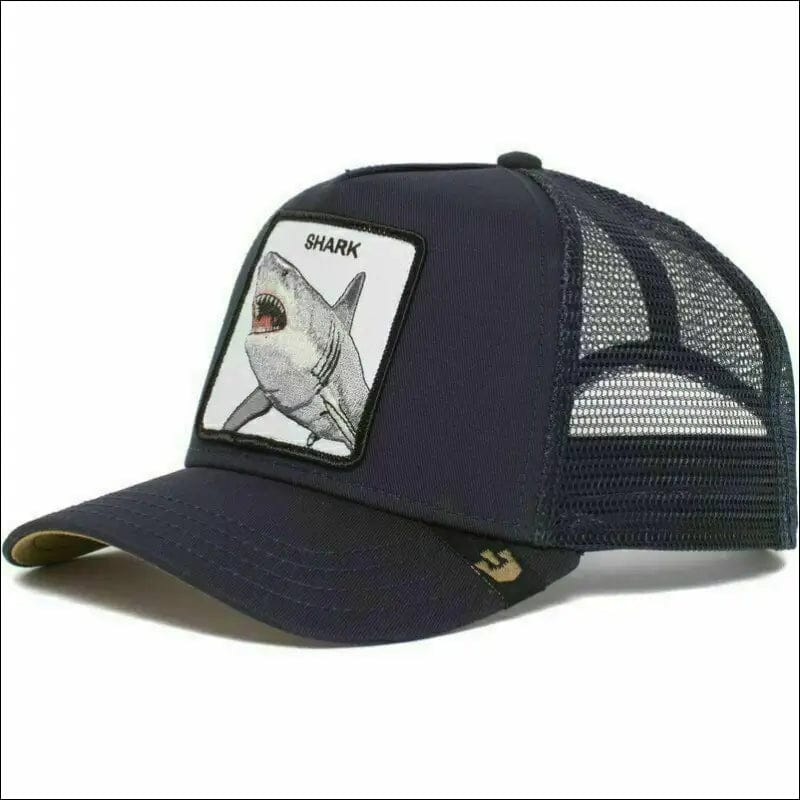 Panther Mesh Cap Summer Baseball Anime Gorilla FREEDOM Black