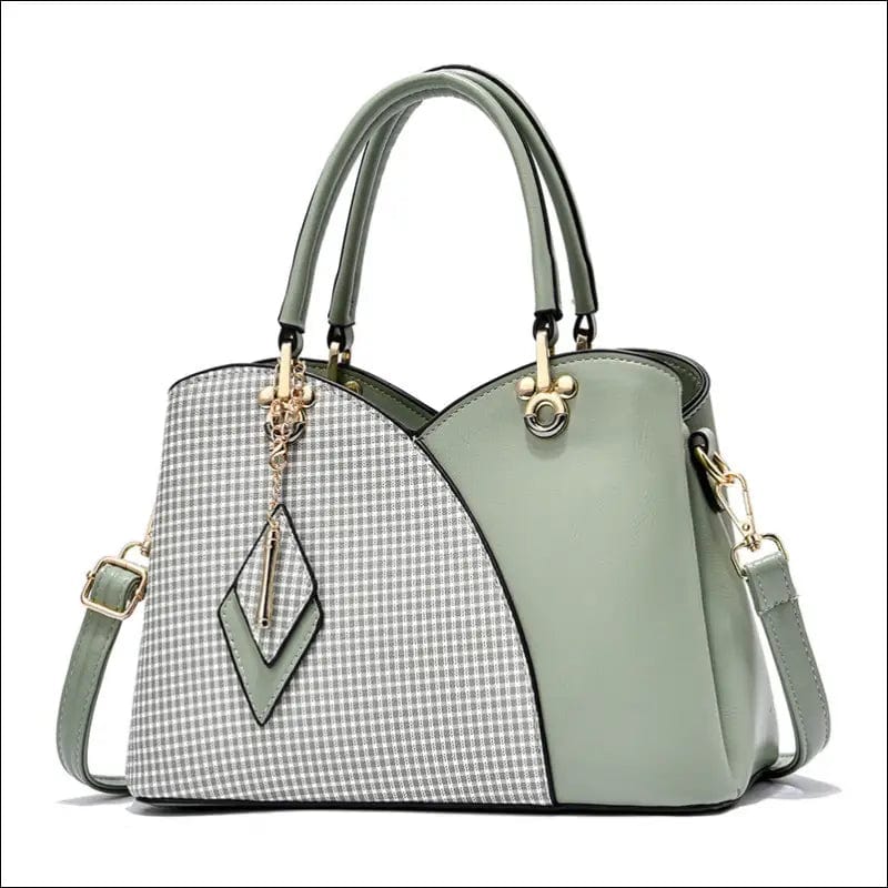 Plaid Bag Women 2022 New European and American Fashion