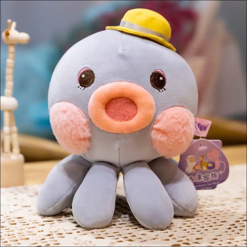 Plush toys cross-border new cute eight-jar fish doll octopus