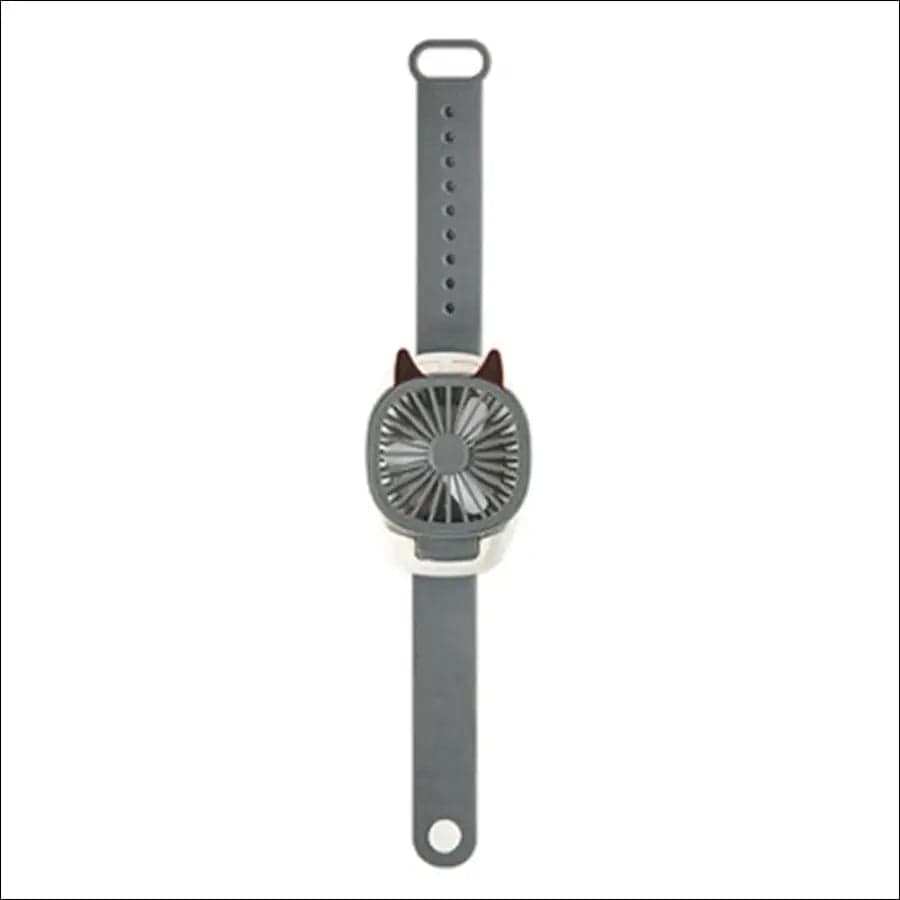 Portable Mini Watch Fan USB Charging Air Cooling Removable