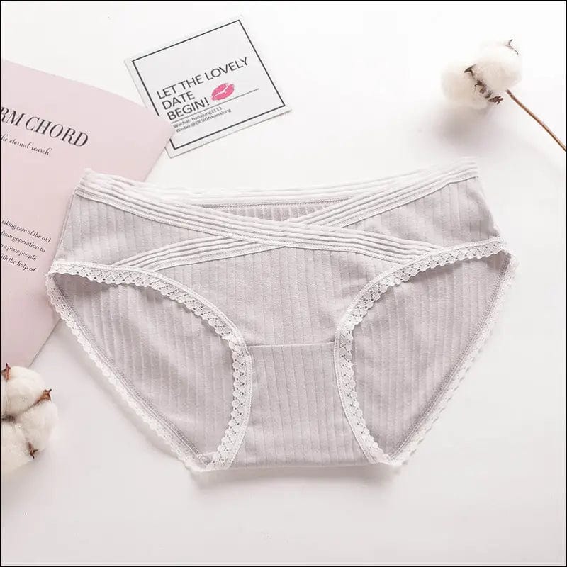 Pregnant women underwear female low waist large size