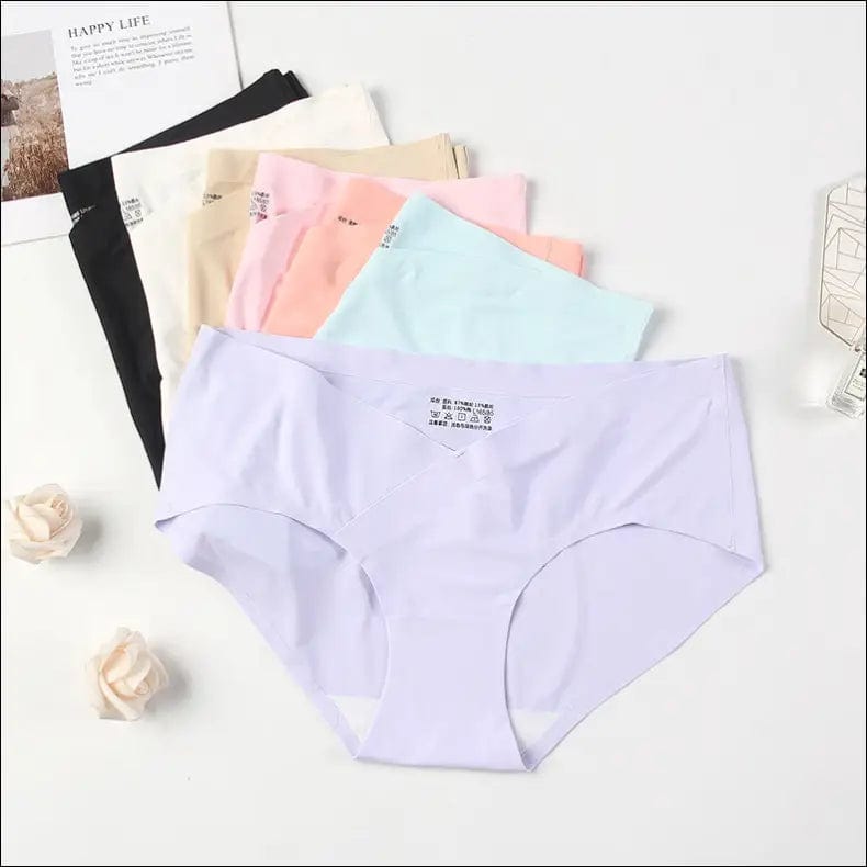 Pregnant women’s underwear V-type low waist pregnant woman