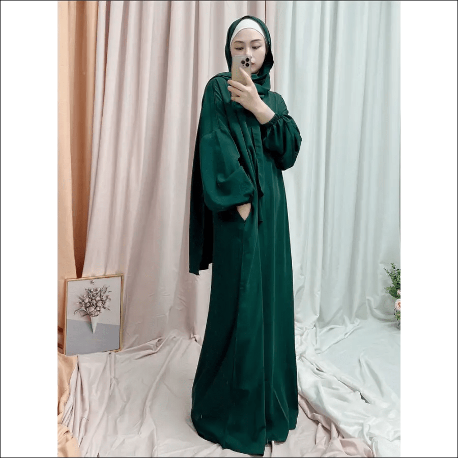 Ramadan Eid Muslim Hijab Dress Robes Musulmane Abaya Elegant