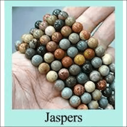 Red Brecciated Natural Jasper Smooth Round Spacer Beads For