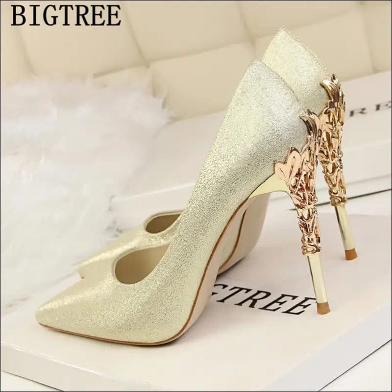 Red Heels Wedding Shoes Bride New Arrival 2021 Women High