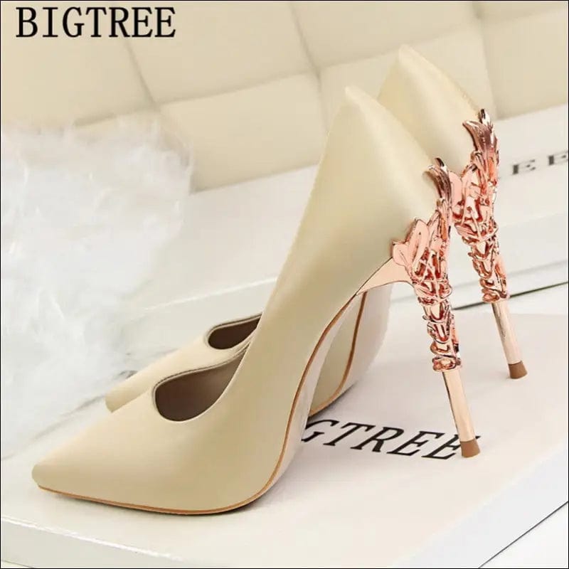 Red Heels Wedding Shoes Bride New Arrival 2021 Women High