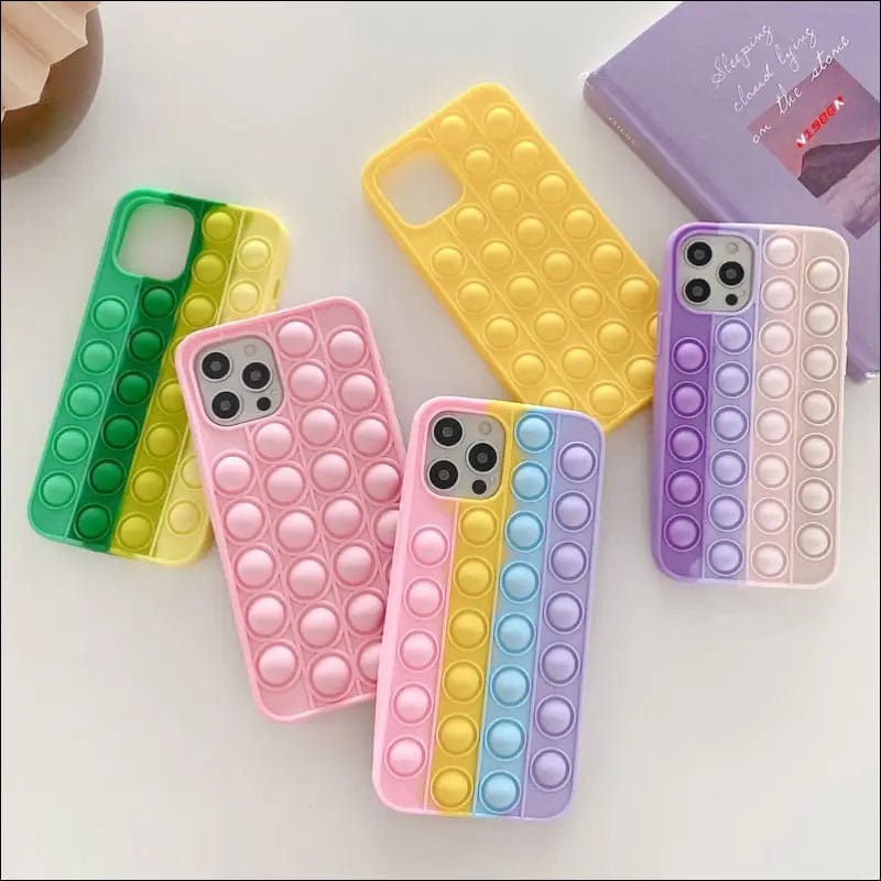 Relive Stress Phone Case For Iphone X XR XS 12 11 Pro Max 6