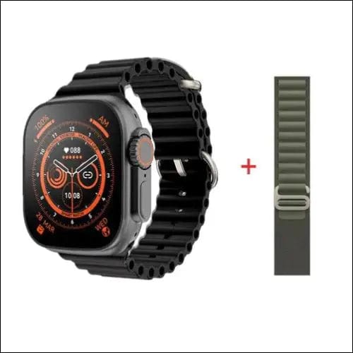 Relógio Smartwatch Ultra Serie 8 + Pulseira EXTRA - Preto -
