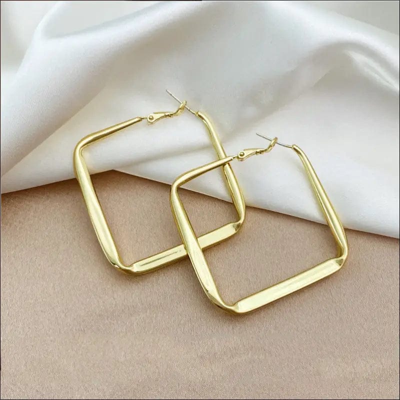 S925 silver needle earrings female temperament advanced