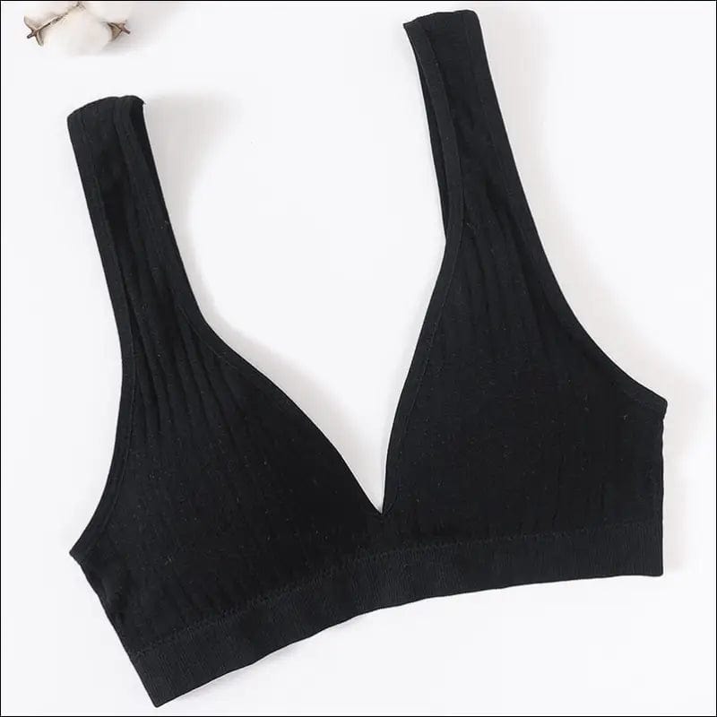 Seamless Bra Sports Bras For Women Plunge Top Female