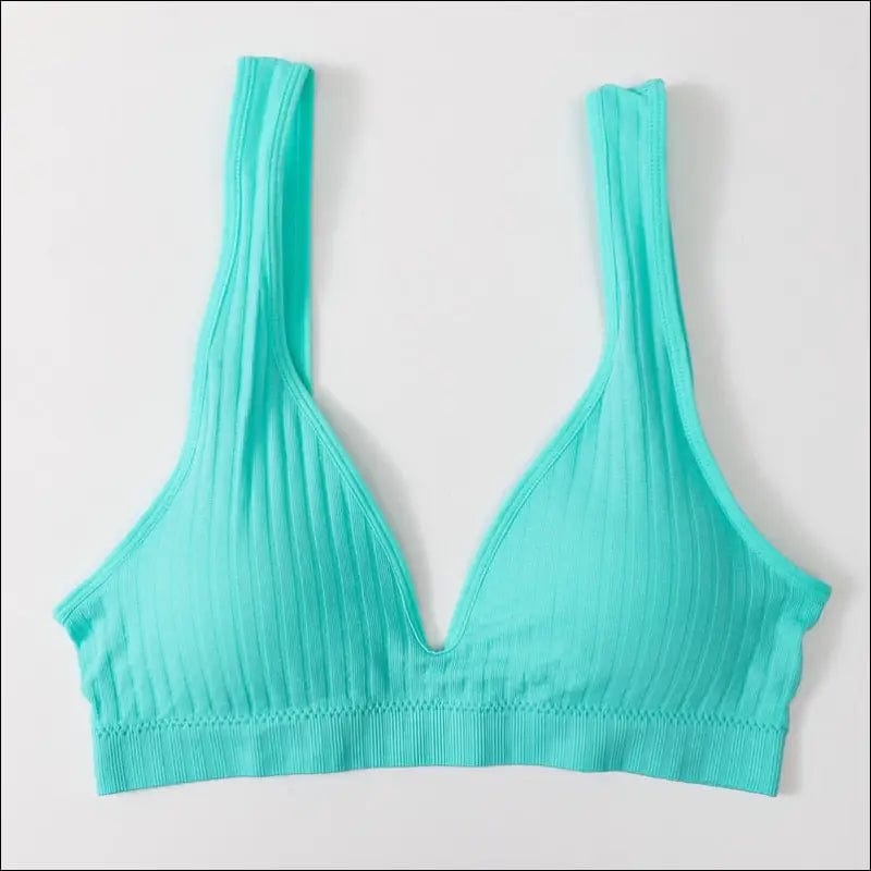 Seamless Bra Sports Bras For Women Plunge Top Female