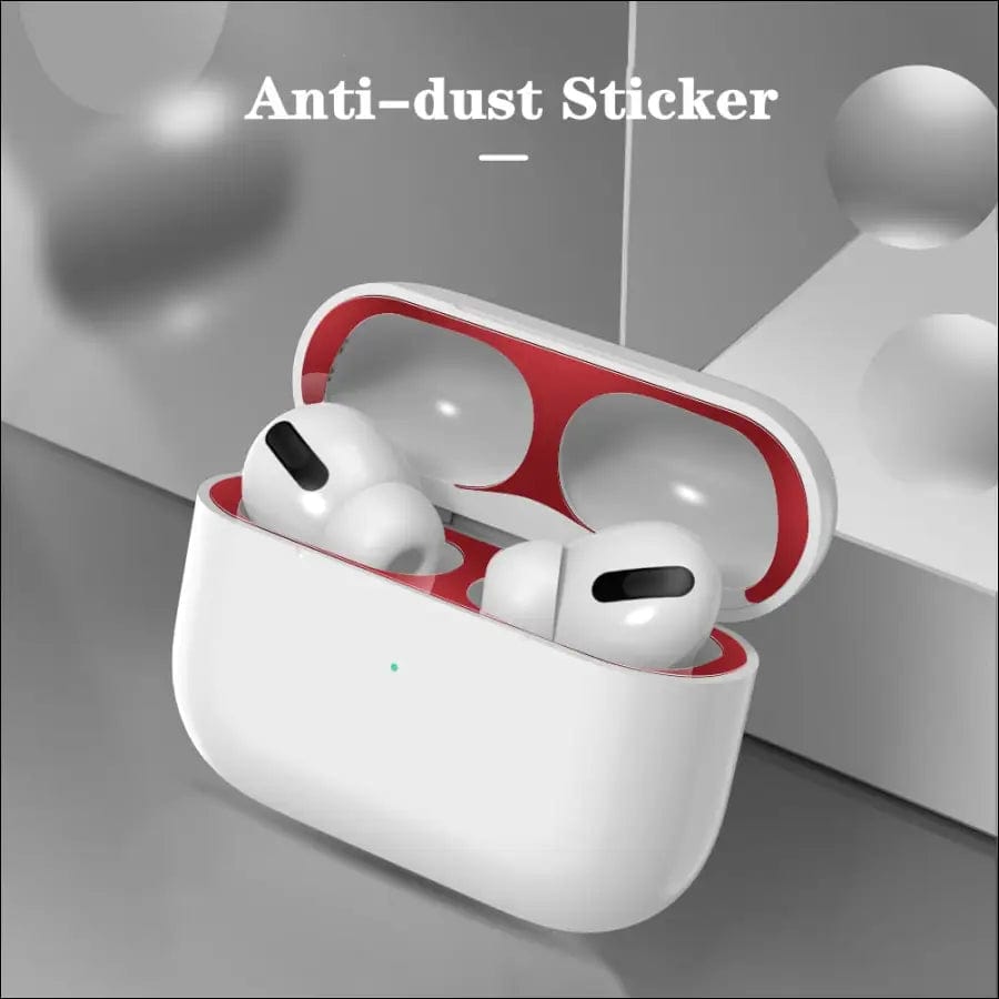 Silicone Cover Case For apple Airpods Pro sticker Bluetooth