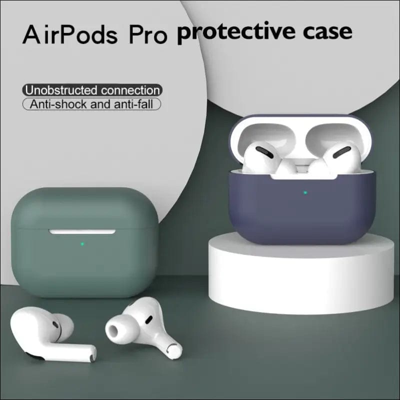 Silicone Cover Case For apple Airpods Pro sticker Bluetooth