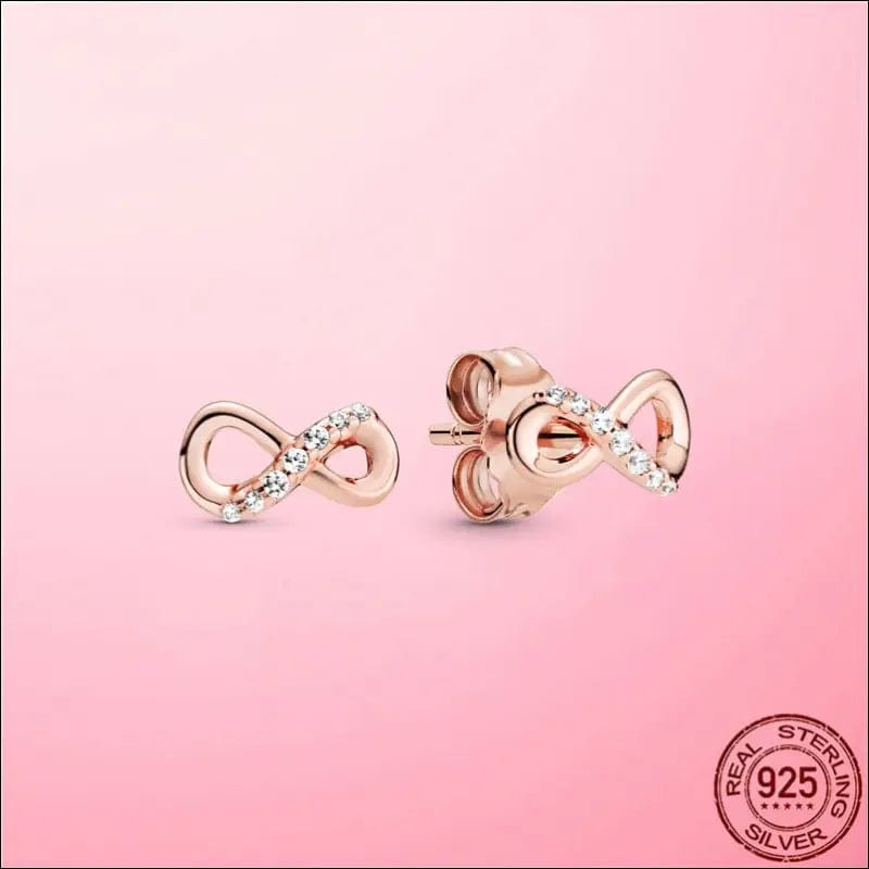 Silver Earrings Real 925 Sterling Asymmetrical Heart Hoop