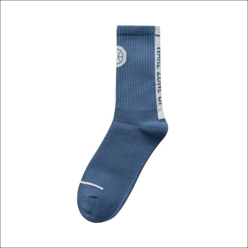 Socks male INS street basketball socks couple middle tube