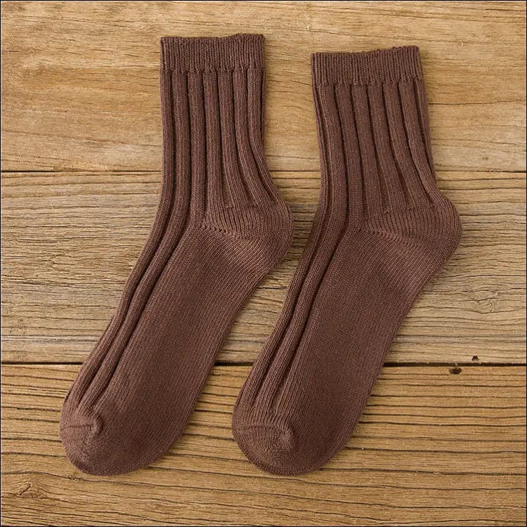 Socks women’s spring and summer solid color stockings candy