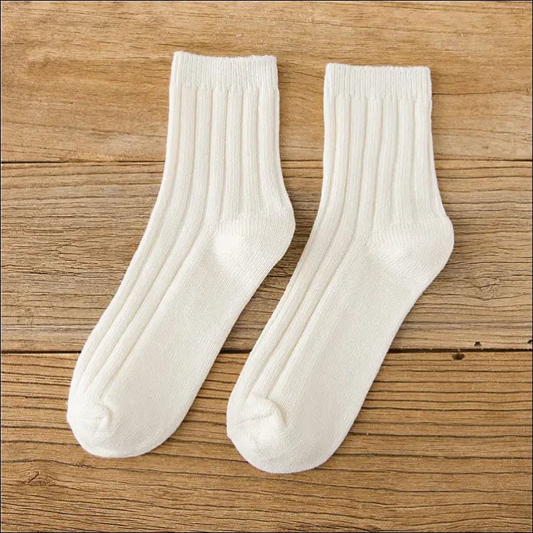 Socks women’s spring and summer solid color stockings candy