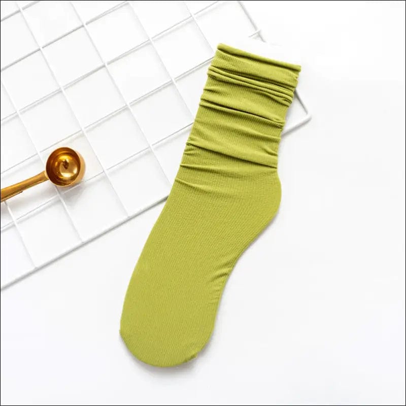 Socks women’s socks spring and summer thin women solid color