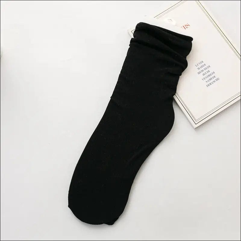 Socks women’s socks spring and summer thin women solid color