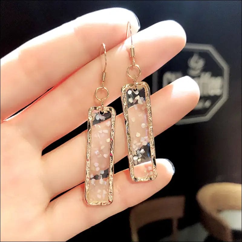 South Korea S925 silver needle stream Supu earrings female