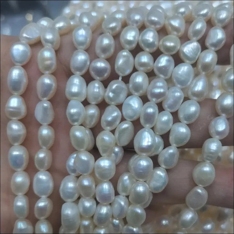 Special A glare two-sided light pearl Baroque shaped