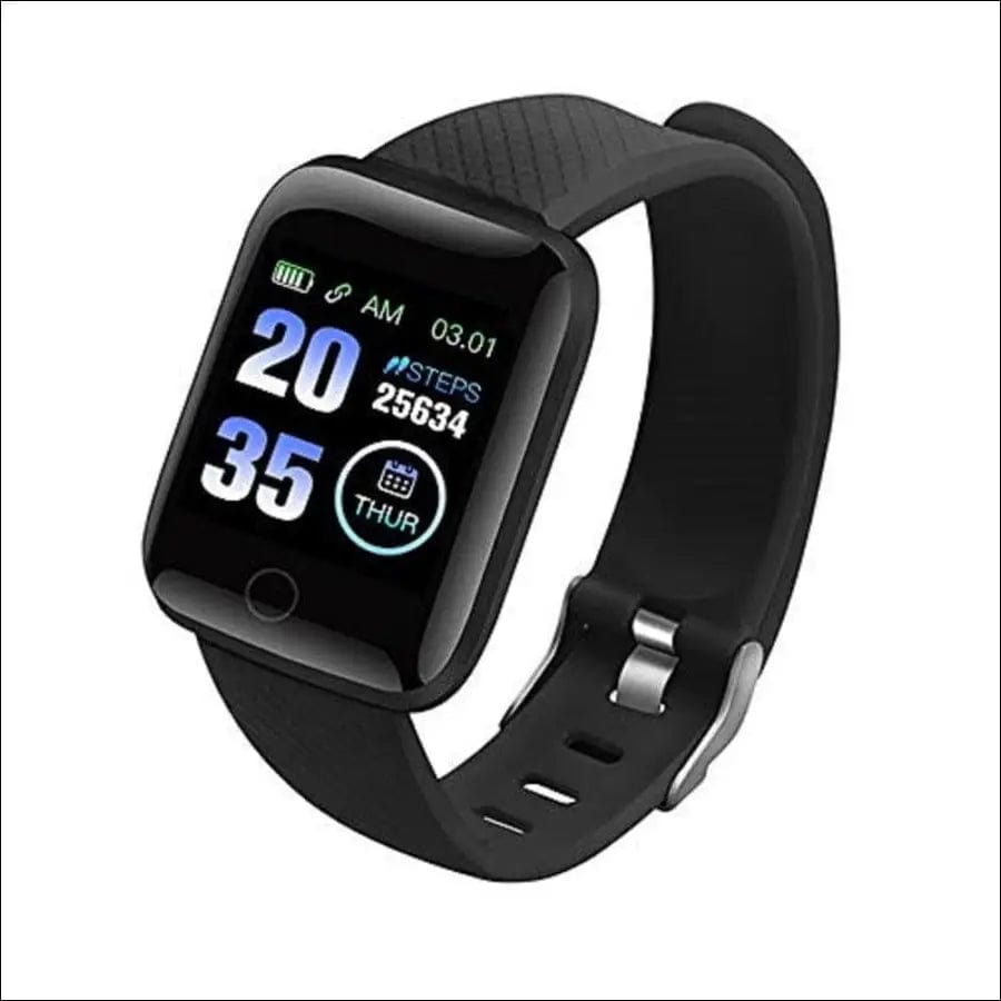 Sports Smart Watches - Black - 23068544-black BROKER SHOP