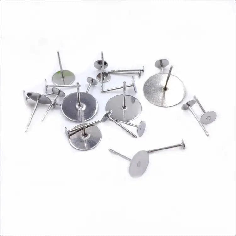 Spot 316 stainless steel flat needle titanium DIY jewelry