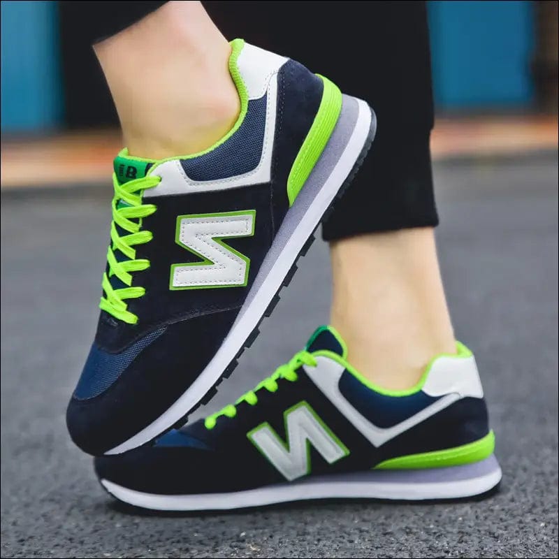 Spring and summer new round head letter sports shoes casual