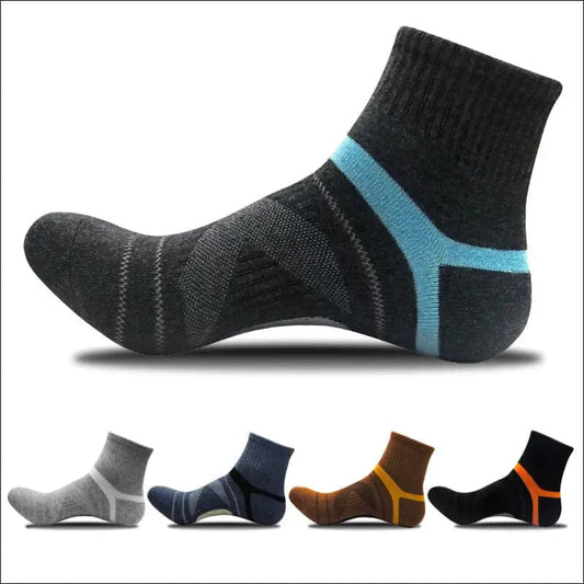 Spring new men’s socks outdoor cotton sports basketball in