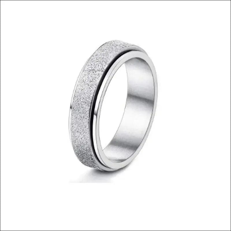 Stainless Steel Rotatable Ring - 5style / Number10 -
