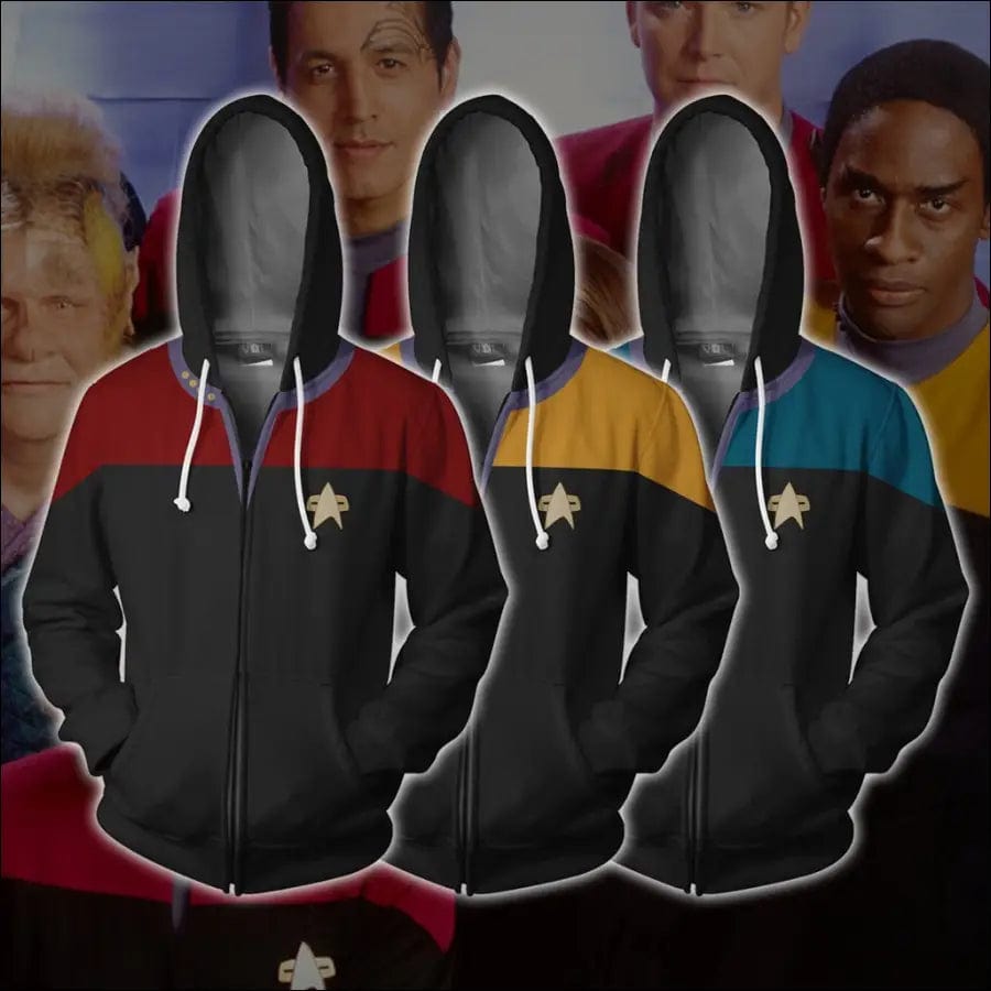 Star Trek: Deep Space Nine / Voyager 3D Hoodie Cosplay