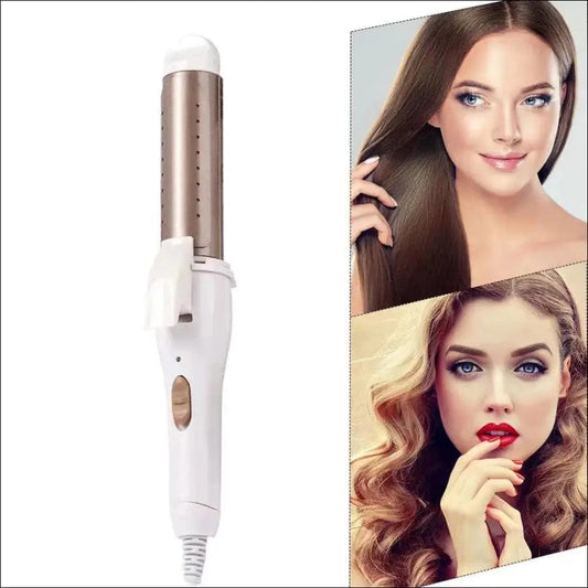 Straightener Dual-Use Hair Curler Large Volume Straig Does