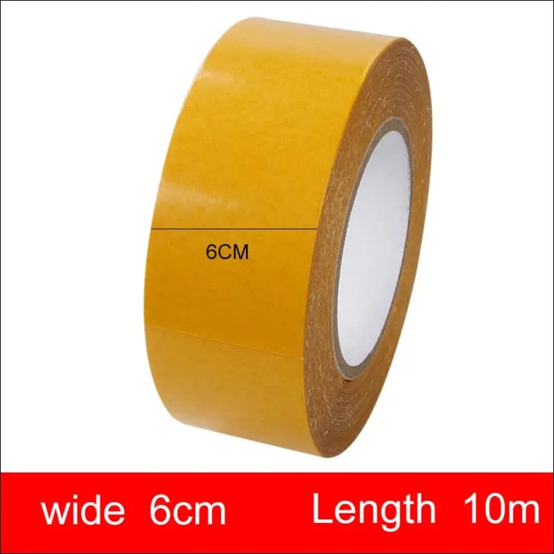 Strong Fixation Of Double Sided Cloth Base Tape Translucent