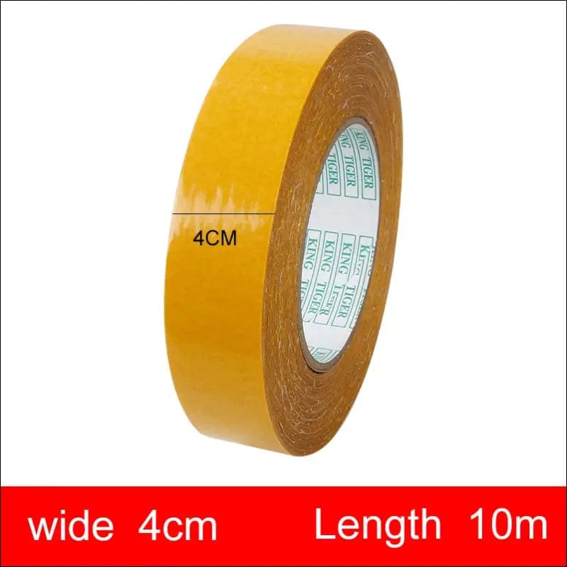 Strong Fixation Of Double Sided Cloth Base Tape Translucent