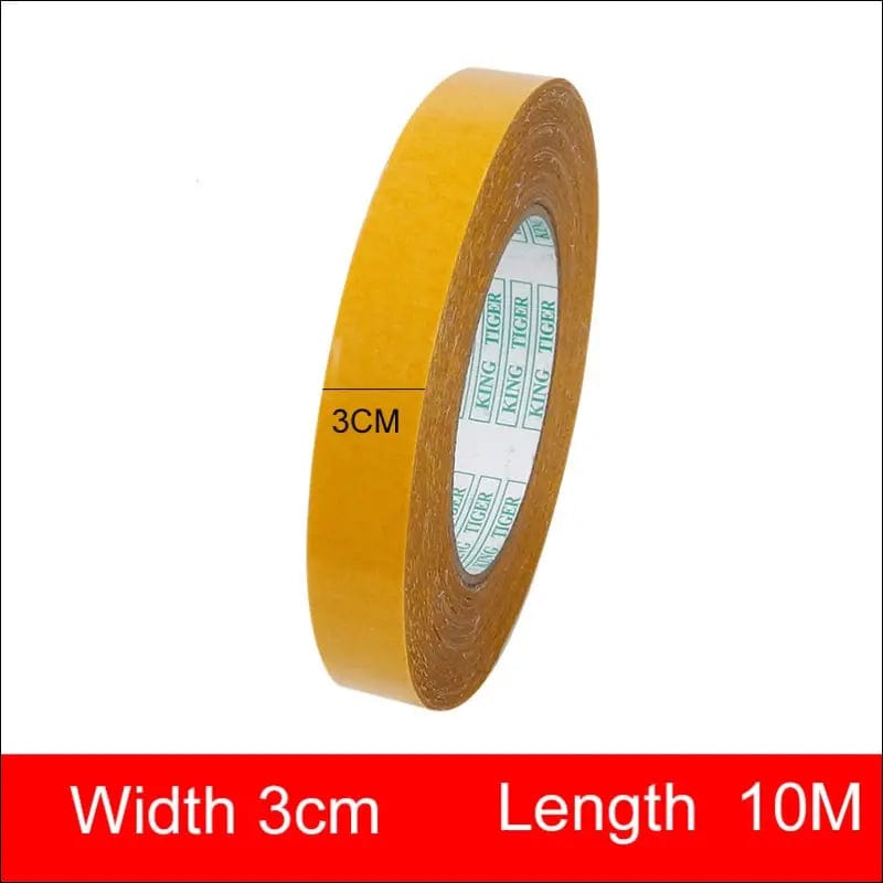 Strong Fixation Of Double Sided Cloth Base Tape Translucent