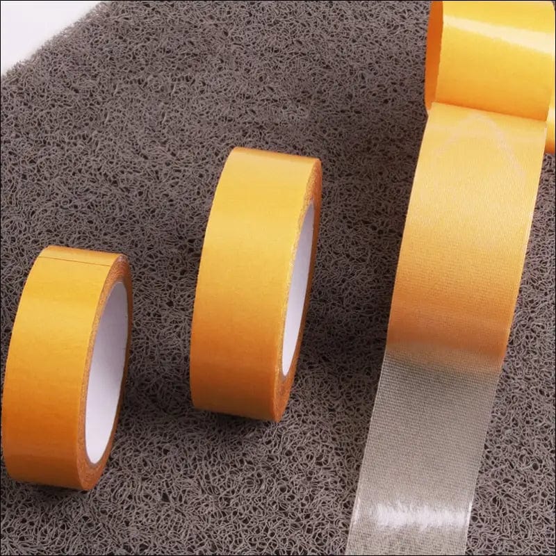 Strong Fixation Of Double Sided Cloth Base Tape Translucent
