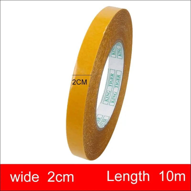 Strong Fixation Of Double Sided Cloth Base Tape Translucent