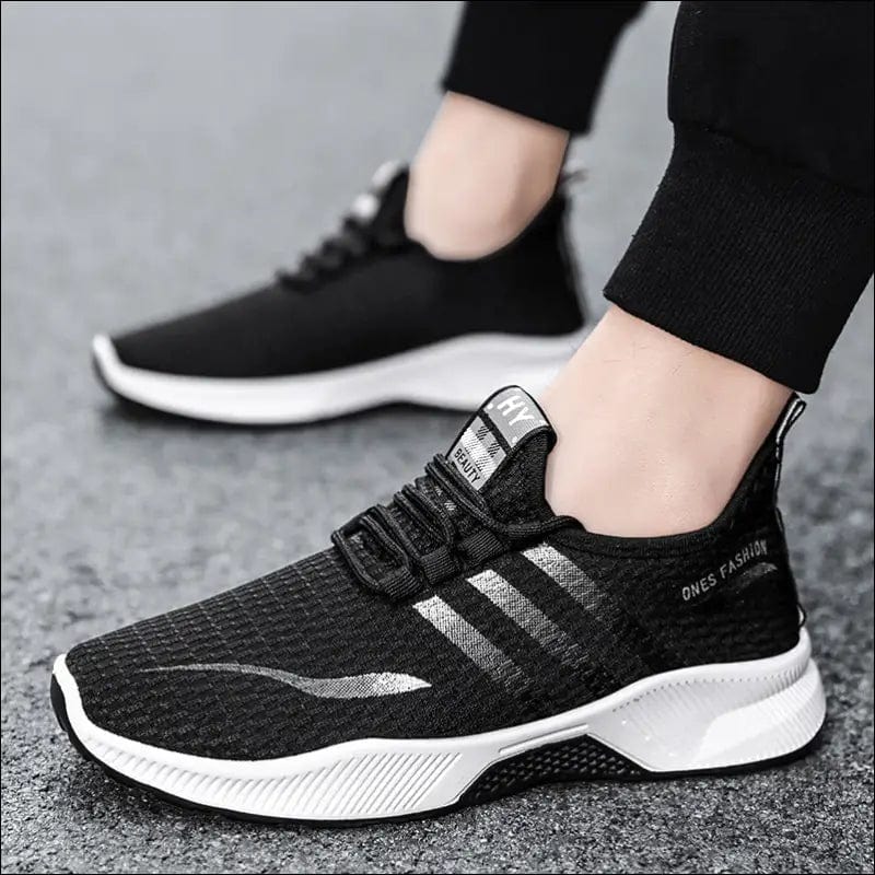 Summer casual low shoes mesh canvas new fashion sports men’s
