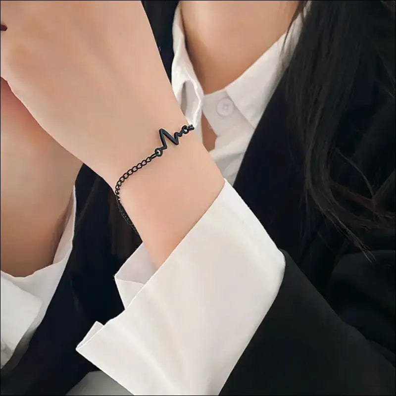 Summer girl minimalist adjustable gold bracelet INS small
