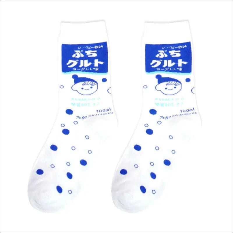 Summer socks cartoon fresh tide rare stockings bags in